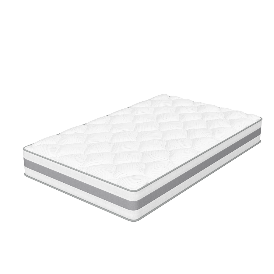 Matelas à ressorts ensachés confort au quotidien – 25 cm H3/H4, soutien ergonomique 7 zones