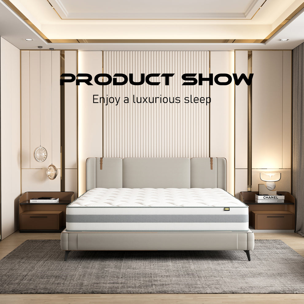 Pocket Spring Mattress H3/H4 |25 cm 7-Zone Ergonomic Support | CHICASA