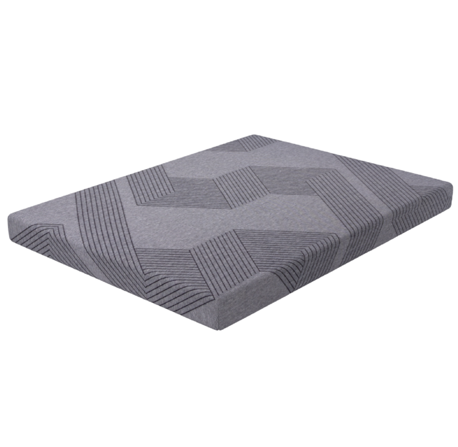 Surmatelas en mousse à mémoire de forme infusée de gel – 8 cm H2/H3, soulagement de la pression 7 zones et confort rafraîchissant