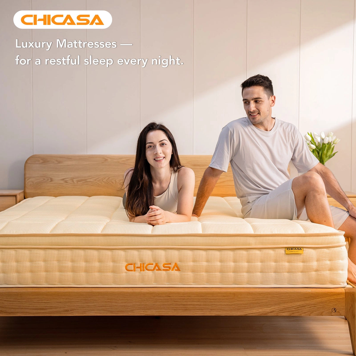 Enhanced Comfort Pocket Spring Mattress – 25 cm H3, 9-Zone Ergonomic Support