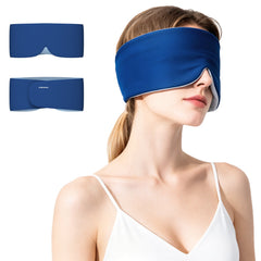 Reversible Full-Coverage Cooling Sleep Mask with Gentle Noise Reduction